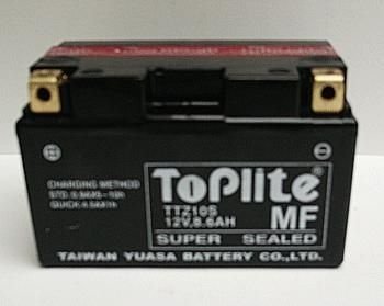 Мотоакумулятор TOPLITE TTZ10S