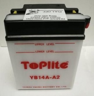 Мотоакумулятор TOPLITE YB14A-A2