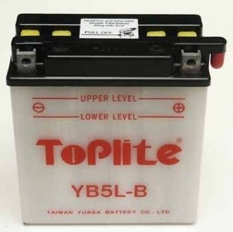 Мотоакумулятор TOPLITE YB5L-B