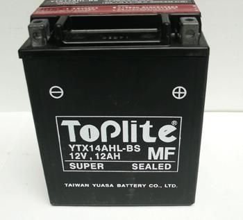 Мотоакумулятор TOPLITE YTX14AHL-BS