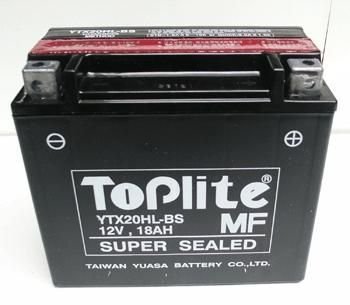 Мотоакумулятор TOPLITE YTX20HL-BS