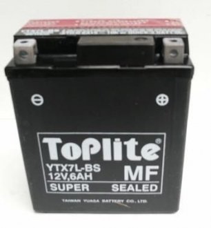 Мотоакумулятор TOPLITE YTX7L-BS