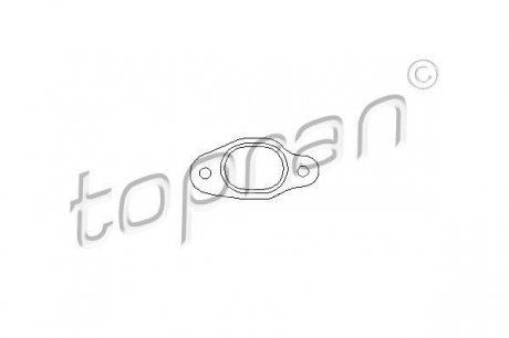 Прокладка выпускного коллектора TOPRAN / HANS PRIES 100318 (фото 1)