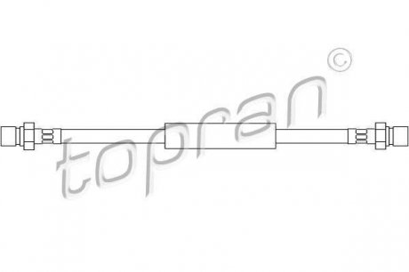 Тормозной шланг TOPRAN / HANS PRIES 103358 (фото 1)