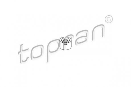 Різьбова втулка, стійка амортизатора TOPRAN / HANS PRIES 104149