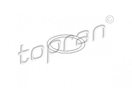 Уплотняющее кольцо масляного радиатора Audi 100,80/VW Golf IV,V 2.0TDI 08- TOPRAN / HANS PRIES 104 526