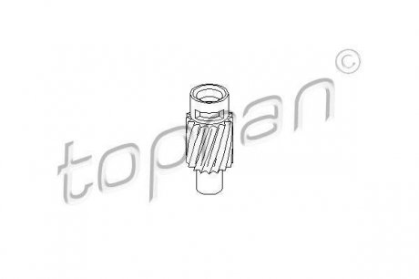 Шестерня спідометра TOPRAN / HANS PRIES 107 399 (фото 1)