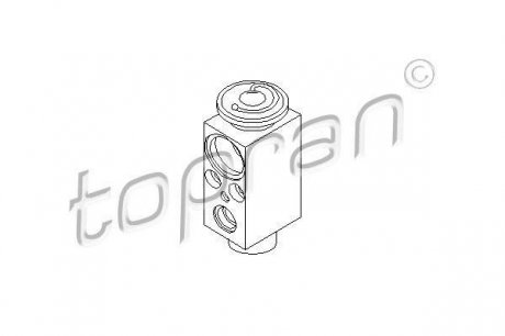 Расширительный клапан, кондиционер TOPRAN / HANS PRIES 110730