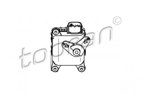 Регулятор заслонки воздушного канала TOPRAN / HANS PRIES 111100