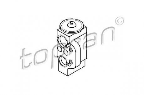 Клапан кондиционера TOPRAN / HANS PRIES 112306 (фото 1)