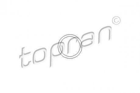 Прокладка патрубка TOPRAN / HANS PRIES 202307 (фото 1)
