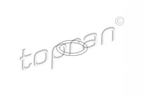 Кольцо уплотнительное крышки маслозаливной горловины TOPRAN / HANS PRIES 207 217 (фото 1)