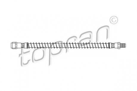 Шланг тормозной, MB E (W211/S211), S (W220), 99-09 TOPRAN / HANS PRIES 401 059 (фото 1)
