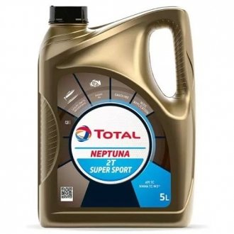 Моторное масло Neptuna 2T Super Sport, 5л TOTAL 150885 (фото 1)