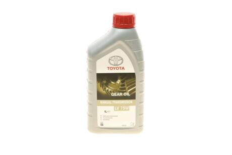 Масло трансмиссионное (75W "Getriebeoil LV"), 1L TOYOTA 0888581001