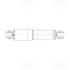 Амортизатор Dodge Caravan (07-)/Chrysler Voyager (07-) задн. газ. Trialli AG 03520 (фото 2)