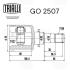 ШРУС внутренний левый Mazda 3 03- (нар:24/вн:22) Trialli GO 2507 (фото 2)