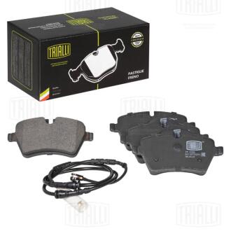 Колодка гальмівна Mini Cooper S/D/SD (06-) диск. передн. (у компл. з датчиком) (Trialli PF4388