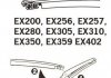 Щетка стеклоочистителя каркасная задняя 300mm (12\\) ExactFit Rear Trico EX310 (фото 5)