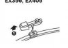 Щітка склоочисника каркасна задня 350mm (14'') ExactFit Rear Trico EX356 (фото 3)