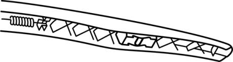 Щетка стеклоочистителя каркасная задняя 400mm (16\'\') ExactFit Rear Trico EX400