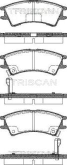 Колодки гальмівні передні TRISCAN 811043007