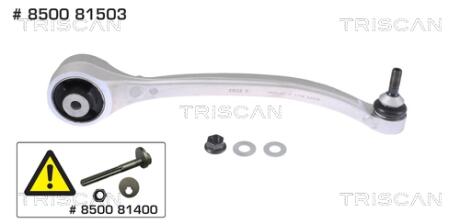Рычаг, правый,снизу, спереди TRISCAN 8500 81503