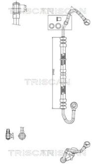Патрубок TRISCAN 8516 11018