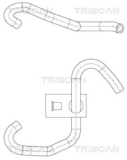 Патрубок TRISCAN 8516 27006