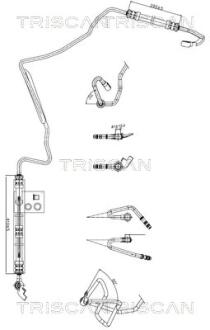 Патрубок TRISCAN 8516 29009