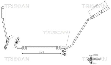 Патрубок TRISCAN 8516 29022