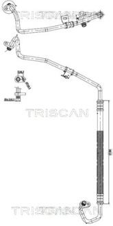 Патрубок TRISCAN 9010 28001