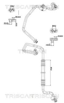 Патрубок TRISCAN 9010 29027