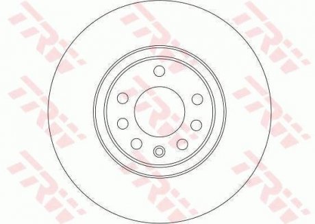 Тормозной диск TRW DF4246 (фото 1)