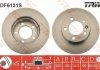 Тормозной диск TRW DF6131S (фото 1)