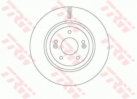 Тормозной диск TRW DF7592