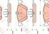 Комплект гальмівних колодок з 4 шт. дисків TRW GDB1815 (фото 1)