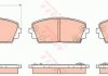 Комплект тормозных колодок, дисковый тормоз TRW GDB3535 (фото 1)