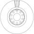 Диск тормозной, AUDI 100/A6/A8, 2.5-4.2, AFB/AKN, 91-02 TRW DF4125S (фото 2)