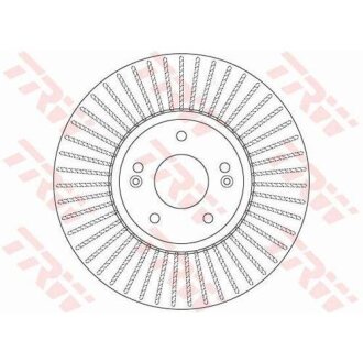 Гальмівний диск перед. Santa Fe 10- TRW DF6222