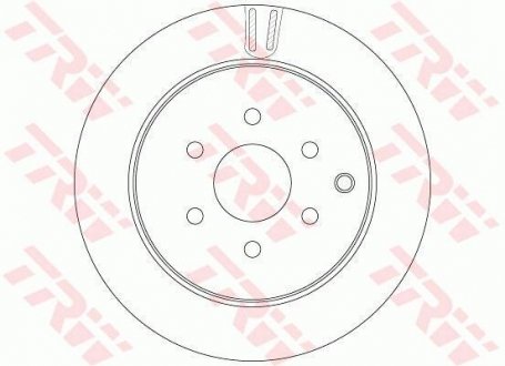 Гальмівний диск TRW DF6289