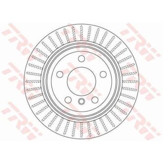 Диск тормозной, BMW 3 (F30,F80/F34/F31), 4 (F36/F33,F83/F32,F82), N47 D20 C, 11- TRW DF6513S