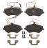 Колодки тормозные дисковые, CITROEN C5/C6, PEUGEOT 407-607, 2.0-3.0, 00- TRW GDB1595 (фото 1)