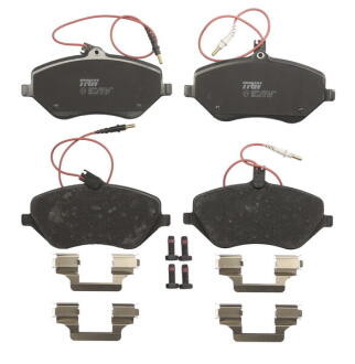 Колодки тормозные дисковые, CITROEN C5/C6, PEUGEOT 407-607, 2.0-3.0, 00- TRW GDB1595