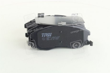 Комплект тормозных колодок, дисковый тормоз TRW GDB1715 (фото 1)