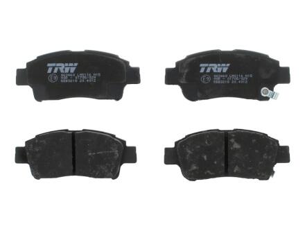 Комплект гальмівних колодок, дискове гальмо TRW GDB3218
