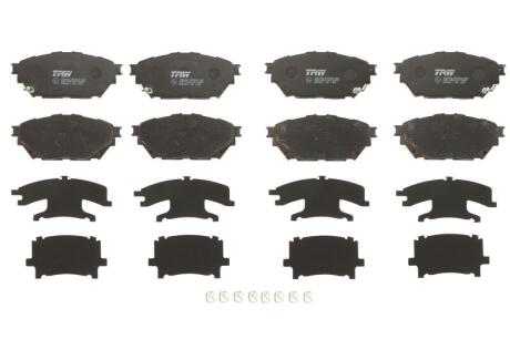 Фото колодки гальмівні дискові TRW GDB3611 Колодки гальмівні дискові TRW GDB3611