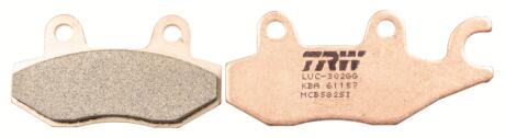 Фото гальмівні колодки TRW MCB582SI Гальмівні колодки TRW MCB582SI