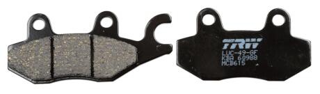 Фото гальмівні колодки TRW MCB615 Гальмівні колодки TRW MCB615