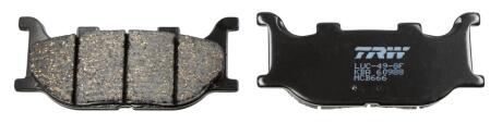 Фото гальмівні колодки TRW MCB666 Гальмівні колодки TRW MCB666